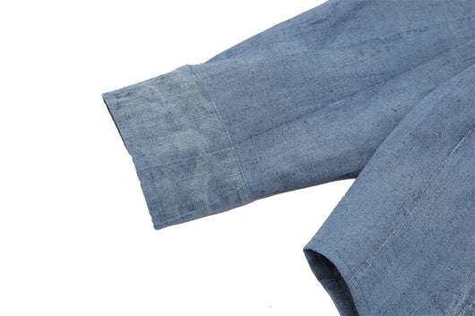 Camisa de Lino y Algodón con Bordado Artesanal para Hombre - Image 10
