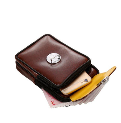 Riñonera Deportiva Doble Capa PU para Teléfono - Image 4