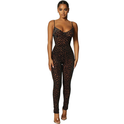 Jumpsuit Ajustado Transparente para Mujer - Diseño Sensual y Moderno - Image 10