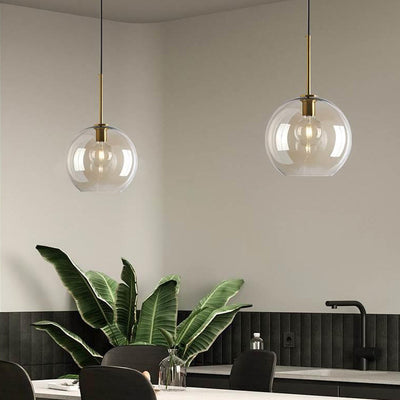 Lámpara Vintage de Cristal para Restaurante y Dormitorio - Image 4