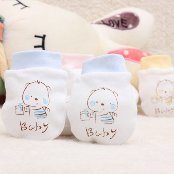 Guantes Protectores Antirasguños con Diseño para Bebés