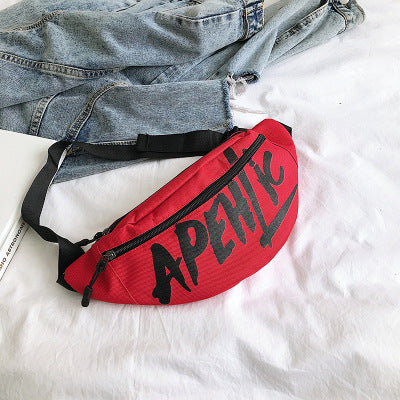 Bolso Bandolera Pequeño con Letras Estampadas en Nylon - Image 17