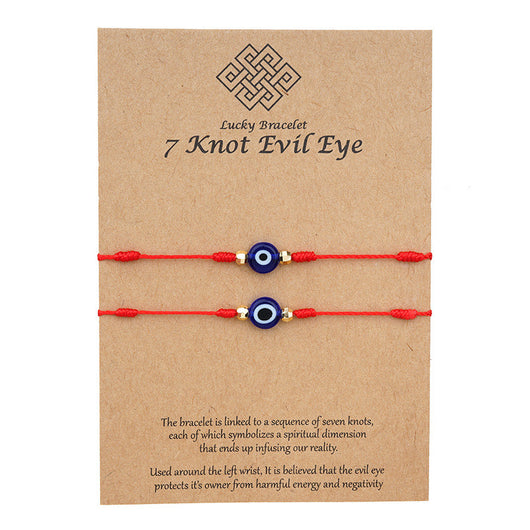 Pulsera Tejida de Pareja con Diseño Creativo Europeo y Americano - Image 5