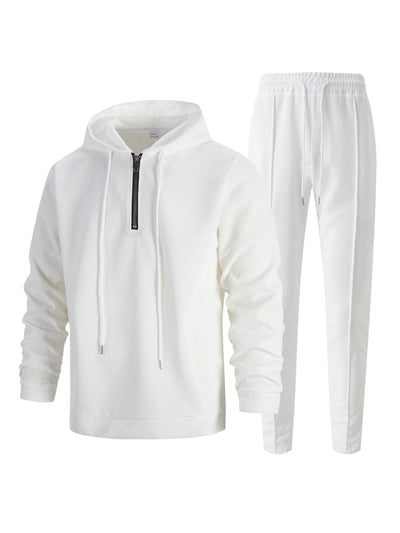 Conjunto Deportivo Dos Piezas con Sudadera Texturizada y Pantalón Largo - Image 14