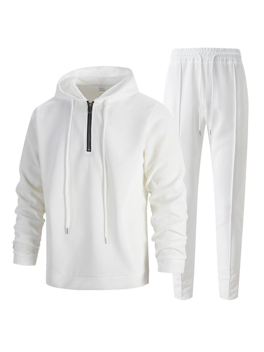 Conjunto Deportivo Dos Piezas con Sudadera Texturizada y Pantalón Largo - Image 14