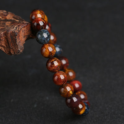 Pulsera de Cuentas Coloridas con Patrón Circular para Hombre y Mujer - Image 7