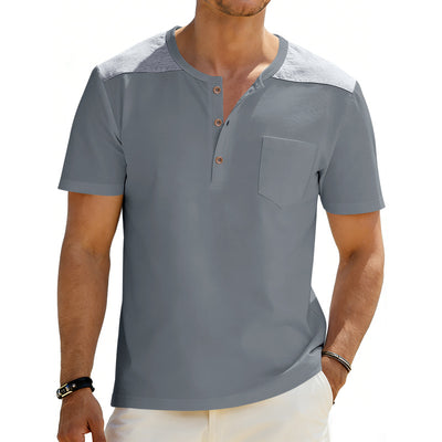 Camiseta Holgada Transpirable de Manga Corta para Hombre - Image 10