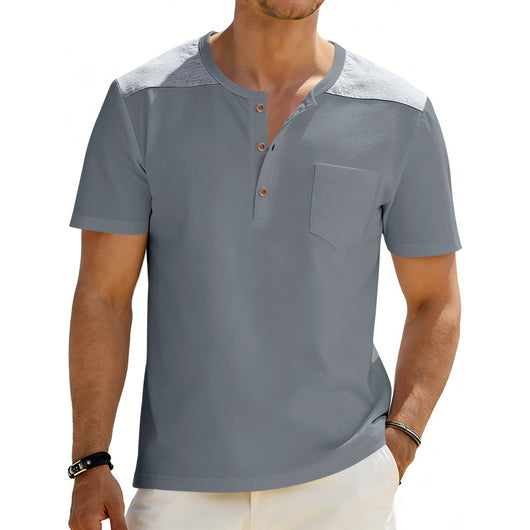 Camiseta Holgada Transpirable de Manga Corta para Hombre - Image 10