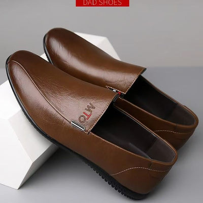 Zapatos Casuales Slip-on de Cuero Transpirable para Hombre - Image 2