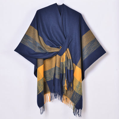 Cardigan Tejido Jacquard Cálido con Borlas para Mujer - Image 10