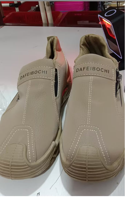 Zapatos de Trabajo Antideslizantes para Hombre con Cierre de Cremallera - Image 8