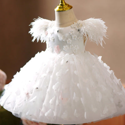 Vestido Floral Infantil de Lujo Exclusivo para Niña - Image 8