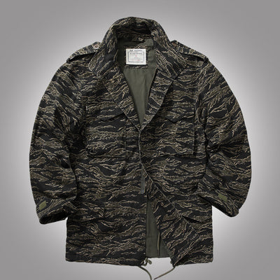Chaqueta de Trabajo Estilo Retro Americano para Hombre - Image 4