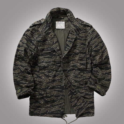 Chaqueta de Trabajo Estilo Retro Americano para Hombre - Image 4