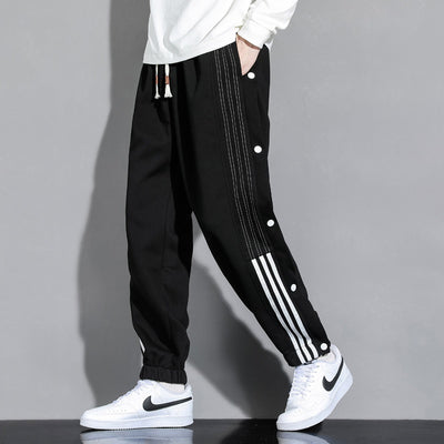 Pantalones Deportivos Holgados con Tobillera para Hombre - Estilo Otoño - Image 6