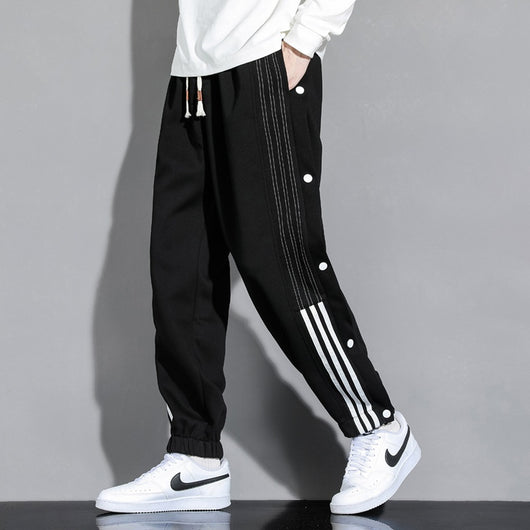 Pantalones Deportivos Holgados con Tobillera para Hombre - Estilo Otoño - Image 6