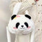 Bolsa de Peluche Panda Adorable con Correa Ajustable