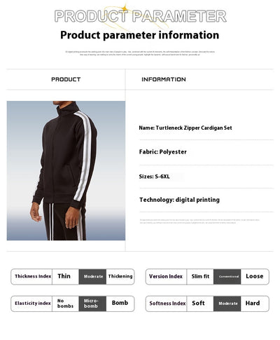 Conjunto Ejecutivo: Cardigan con Cierre y Pantalón Premium - Image 8