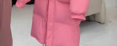 Chaqueta Acolchada con Capucha para Mujer - Abrigo Térmico Grueso - Image 12