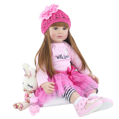 Muñeca Bebé Princesa de 60cm con Cabello Creciente - Image 7