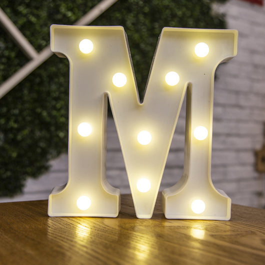 Letrero LED Luminoso Alfabeto 26 Letras - Lámpara Decorativa de Neón - Image 34