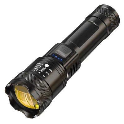 Linterna LED Recargable Profesional con Zoom Telescópico y Alcance Extendido - Image 5