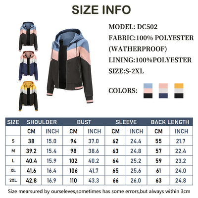 Chaqueta Cortavientos Ligera con Capucha para Mujer - Image 6