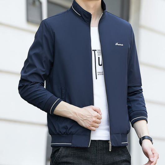 Chaqueta Estilo Coreano Casual Oversize para Hombre Tallas Grandes - Image 9