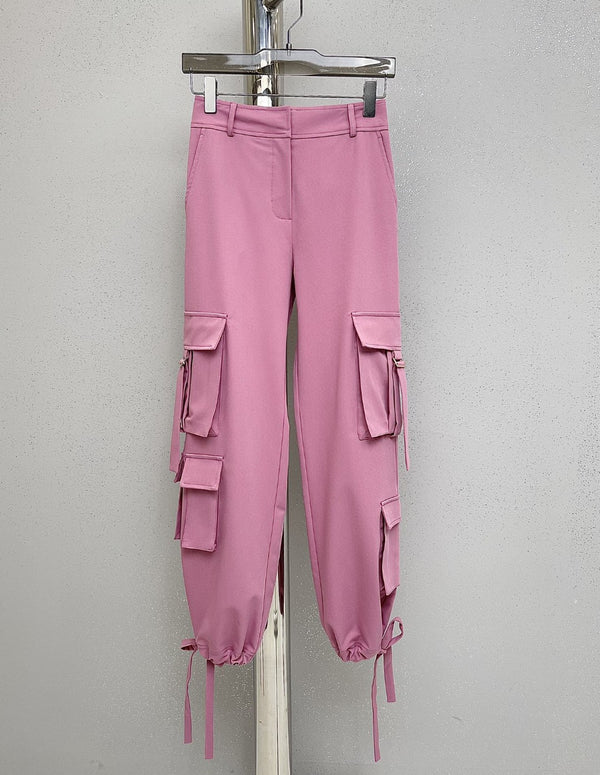 Pantalón Cargo Millennium Spice con Múltiples Bolsillos y Cintura Ajustable
