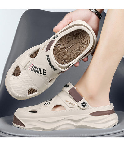 Sandalias Plataforma para Hombre Verano Antideslizantes Multiuso Talla Grande - Image 18