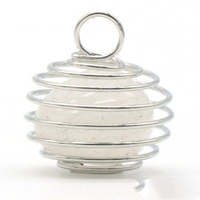 Ágata de Cristal Natural con Enrollado de Cobre - Image 11