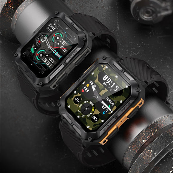 Reloj Inteligente con Llamadas Bluetooth y Triple Protección para Aventuras