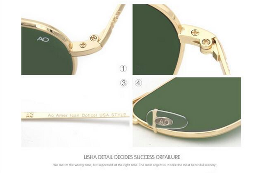 Gafas de Sol Aviador Fashion AO - Image 12