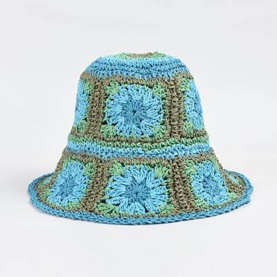 Sombrero Femenino Tejido a Mano en Papiro - Plegable para el Sol - Image 3