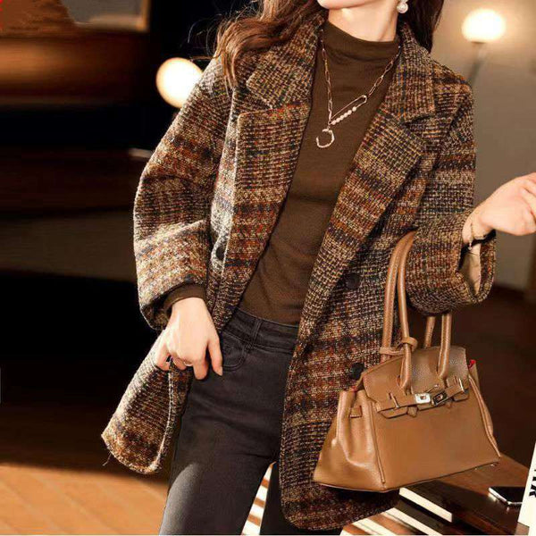 Traje Suelto Coreano para Otoño e Invierno