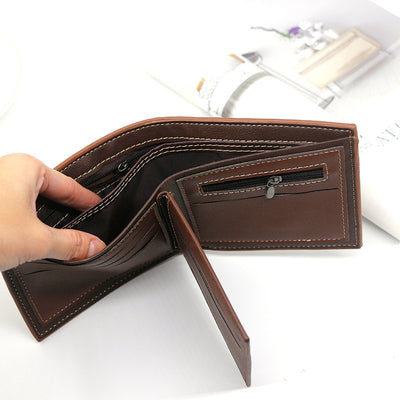 Billetera Retro para Hombre con Gran Capacidad y Múltiples Compartimentos - Image 5