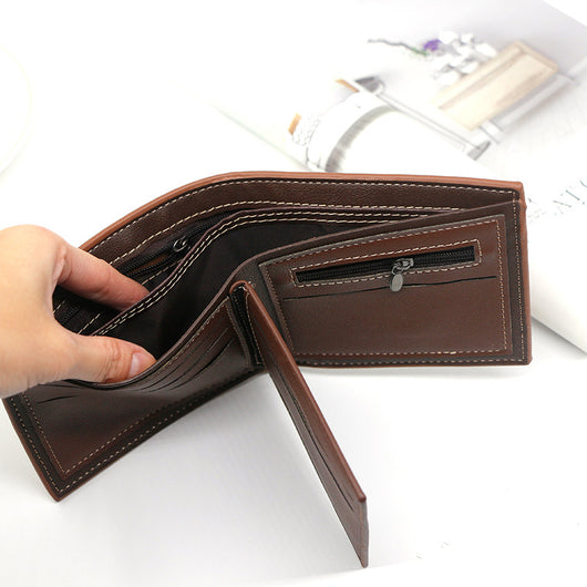 Billetera Retro para Hombre con Gran Capacidad y Múltiples Compartimentos - Image 5