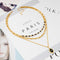 Cadena de Oro 18k con Dije Estrella - Collar Elegante para Clavícula