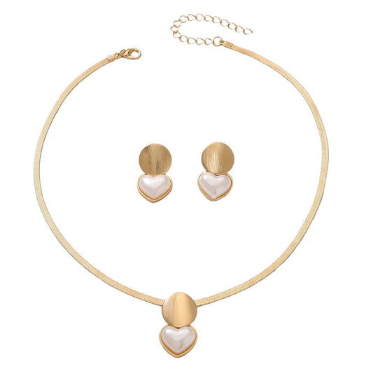 Collar Colgante Corazón Redondo Creativo para Mujer - Image 6