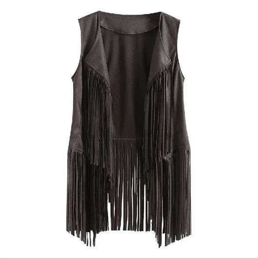 Chaleco Sleeveless con Borlas para Mujer - Image 12
