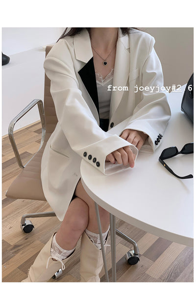 Traje Blazer Blanco Mujer - Elegancia y Sofisticación Urbana - Image 7
