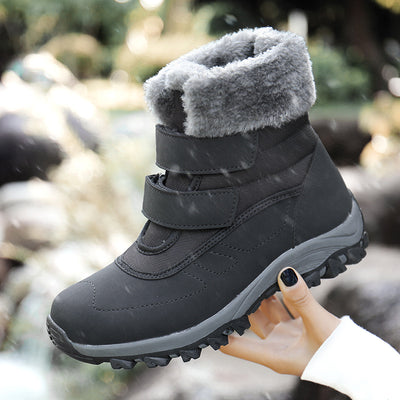 Botas de Nieve Forradas en Algodón con Caña Alta y Relleno Térmico para Mujer - Image 2