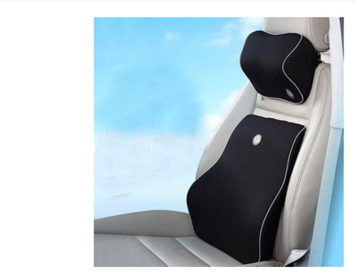 Almohada Cervical de Espuma Viscoelástica con Soporte Lumbar para Auto - Image 9