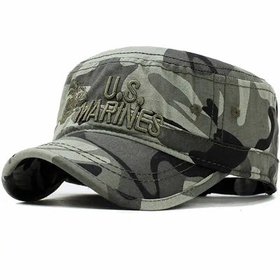 Gorra de Camuflaje Bordada con Visera Corta para Hombre - Image 6
