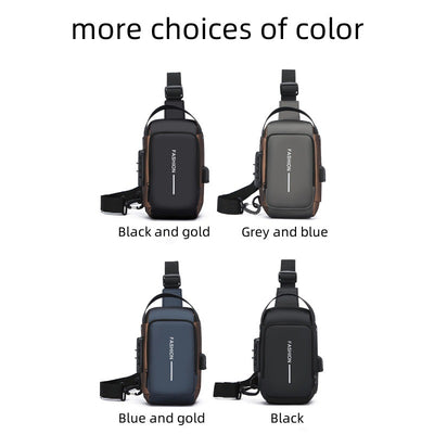 Bolsa de Pecho para Hombre - Bandolera Impermeable y Resistente - Image 12