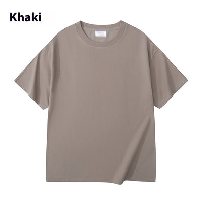 Camiseta Básica de Pareja Unisex - Colores Sólidos Modernos - Image 7