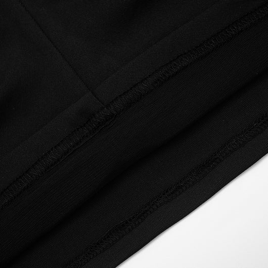 Blusa Cuello Redondo con Malla Fruncida y Detalles Cruzados - Image 18