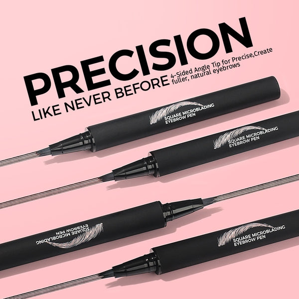 Lápiz de Cejas Multifork Líquido Resistente al Agua y Sudor
