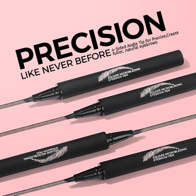 Lápiz de Cejas Multifork Líquido Resistente al Agua y Sudor