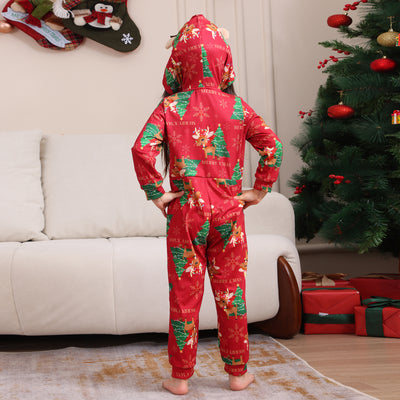 Conjunto Navideño Familiar de Pantalones Largos para Niños y Niñas - Image 12